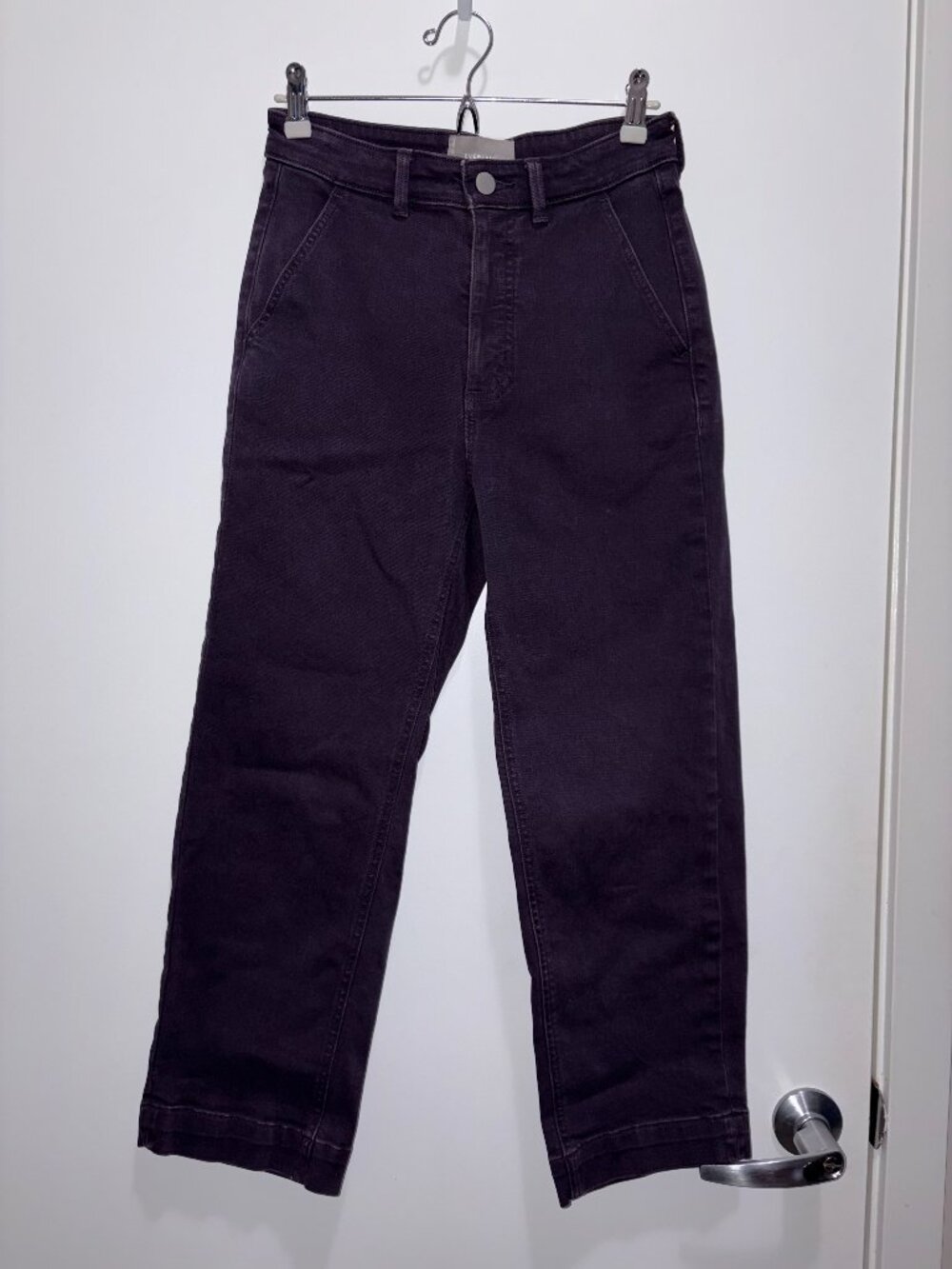 Everlane Straight-Leg Crop Pants